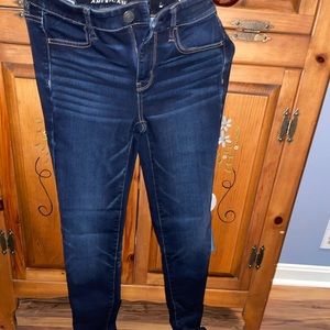 Womens american eagle jeans size 4 extra long